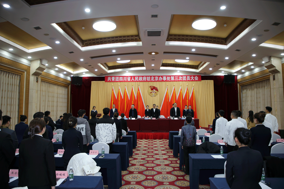 共青团四川省人民政府驻北京办事处第三次团员大会在京召开